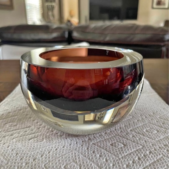 Murano Vintage Sommerso Amethyst Bowl - Picture 1 of 4